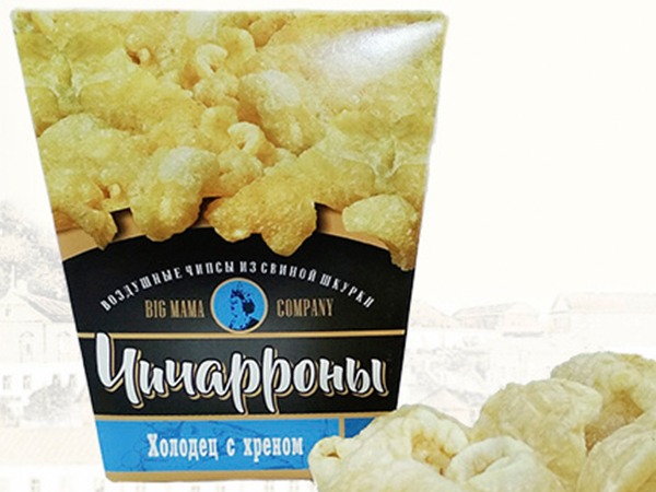 Чичарроны со вкусом холодца и хрена в Южно-Сахалинске