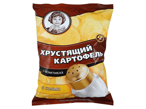 Картофельные чипсы "Девочка" 160 гр. в Южно-Сахалинске