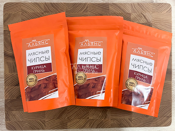 Мясо (АЛЬЯНС) вяленое курица "Гриль" 50 гр. в Южно-Сахалинске