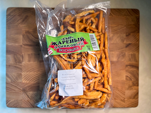 Жареный сыр "ВКУСНЯШКА" (Оливковый) 500гр. в Южно-Сахалинске