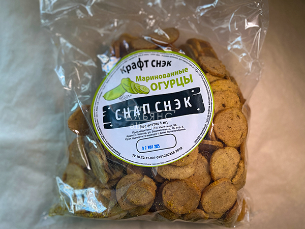 Снапсы ПШЕНИЧНЫЕ "Маринованные огурцы" в Южно-Сахалинске