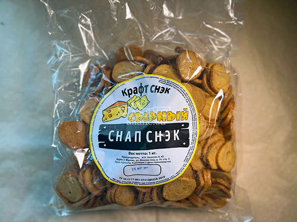 Снапсы ПШЕНИЧНЫЕ "Сыр" в Южно-Сахалинске