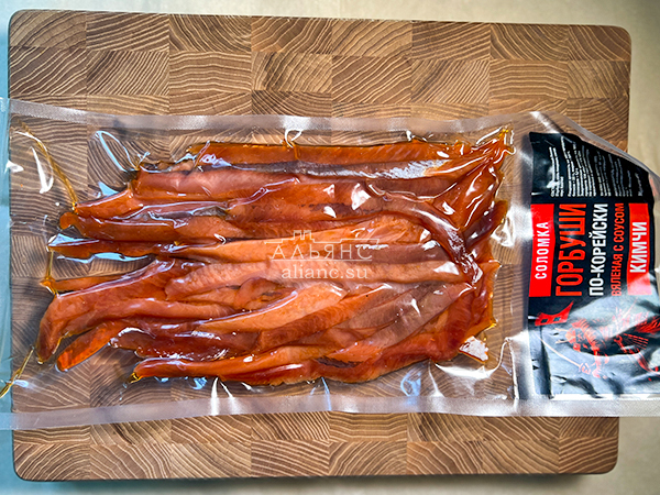 Горбуша соломка по-корейски в Южно-Сахалинске